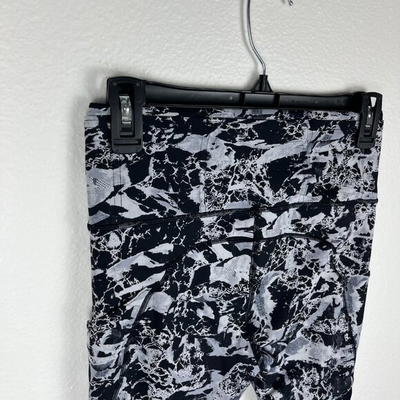 Lululemon | Fast & Free 7/8 Tight II Nulux 25, Interlaced Starlight Black, size6 - Picture 5 of 10